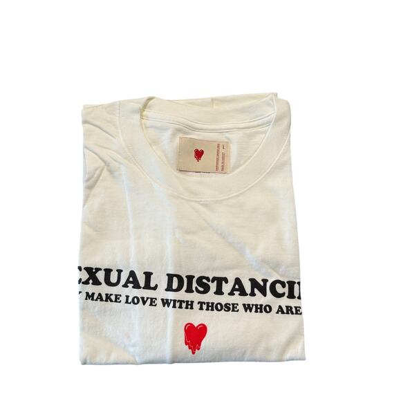 Emotionally Unavailable*Sexual Distancing Shirt*RARE SOLD OUT Collab*NEW in bag - Picture 4 of 9